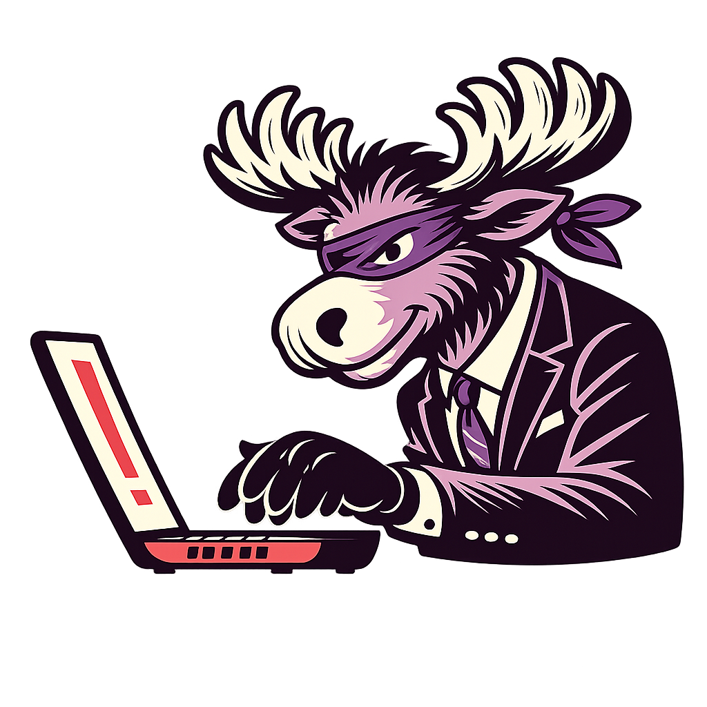 Moose illustration for security section