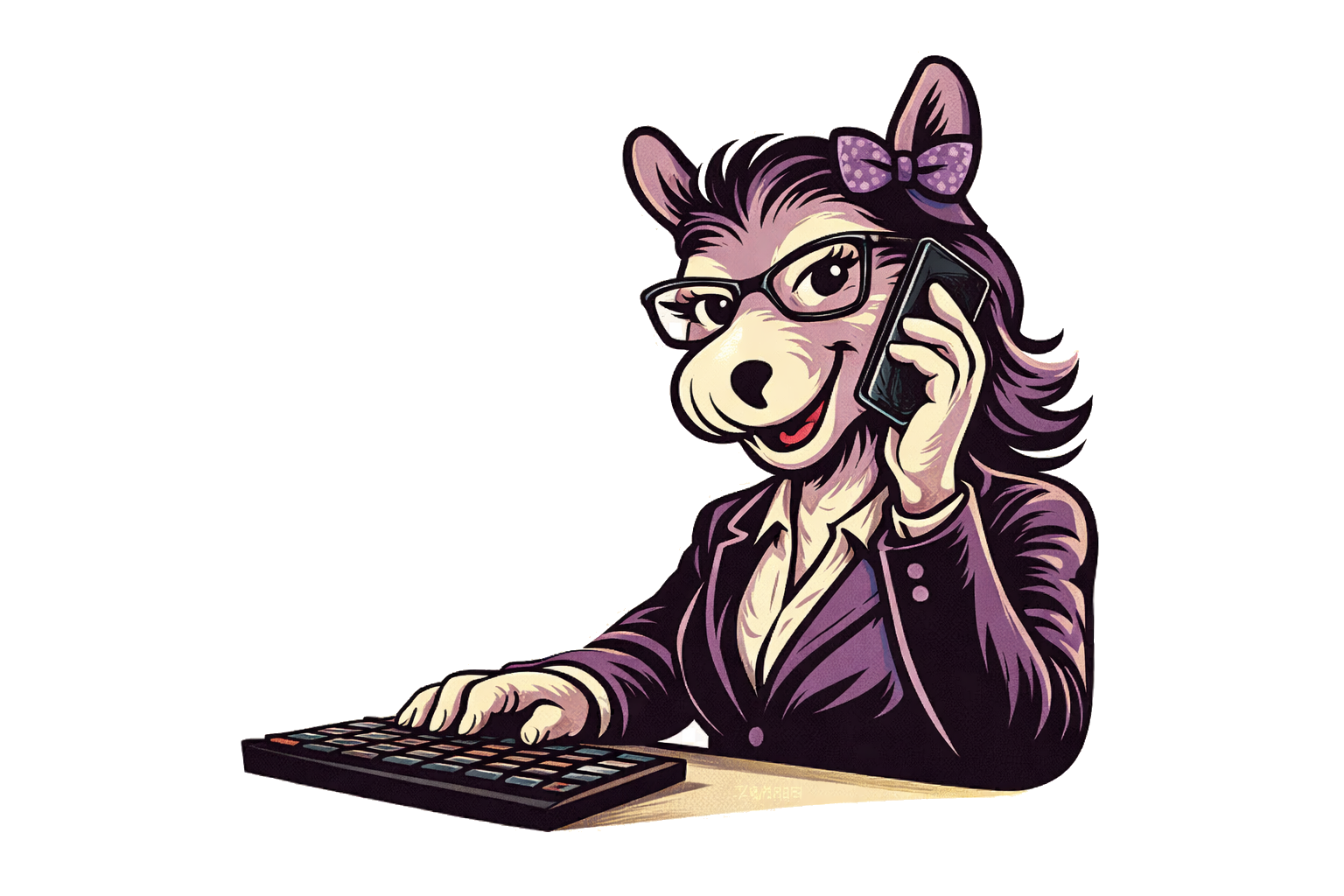 Moose illustration for services section